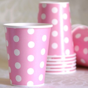 Dot Pink Cup