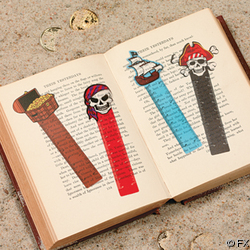 Pirate Ruler Bookmark
