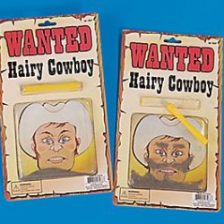 Hairy Cowboy Magnetic Wanted Poster