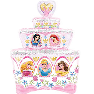 Disney Princess Cake Super Shape Foil Balloon