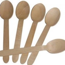 Wooden Party Spoons