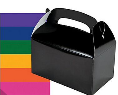 Coloured Treat Boxes