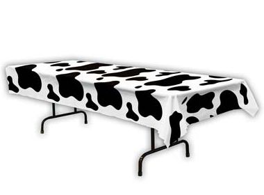Farm Cow Print Tablecover
