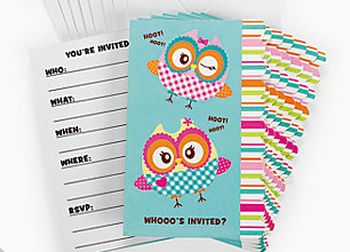 You're A Hoot Owl Invitations & Envelopes