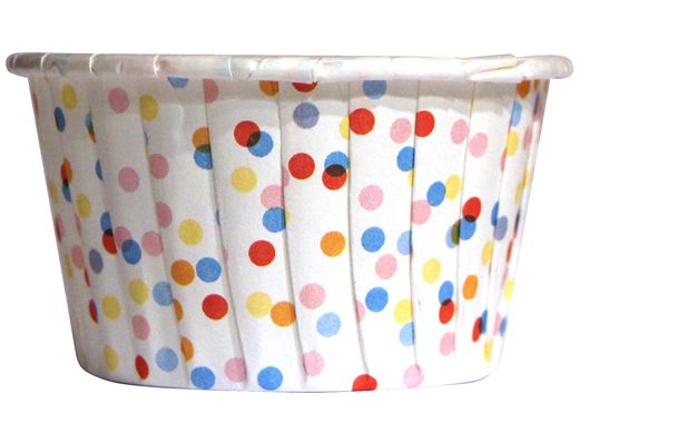 Confetti Dots Baking Cups