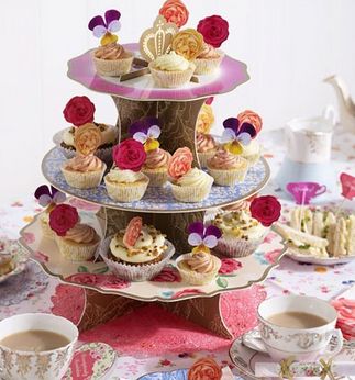 Tea Party Truly Scrumptious Cake Stand