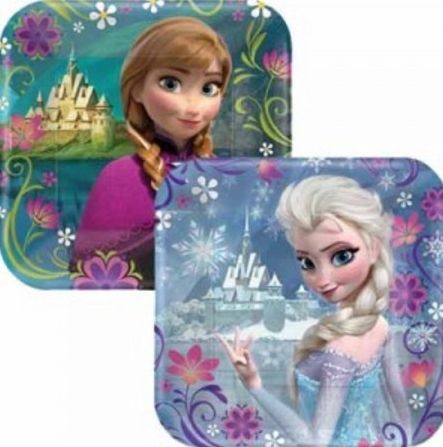 Disney Frozen  Elsa / Anna Dessert Plates