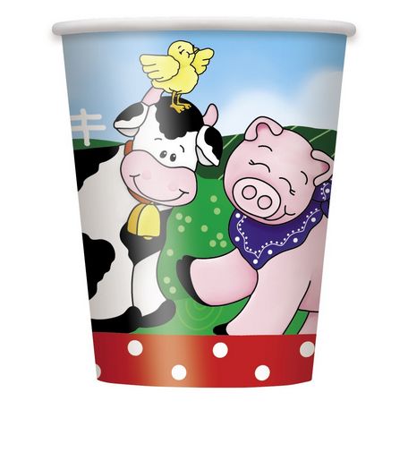 Farm Friends Cups