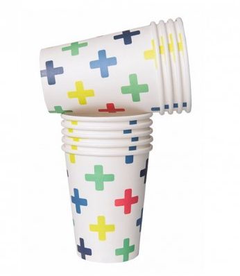 Crosses Paper Cups