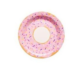 Donut Sprinkle Plates