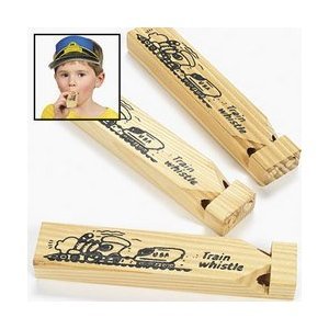 Train Wooden Whistle