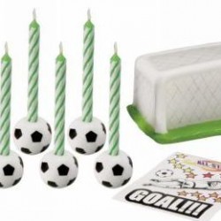 Candles Soccer Birthday Kit