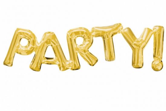 PARTY Gold Foil Balloon