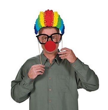 Circus Photo Booth Props