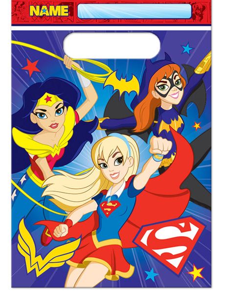 DC Super Hero Girl Loot Bags