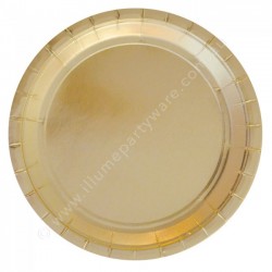 Gold Foil  Plates
